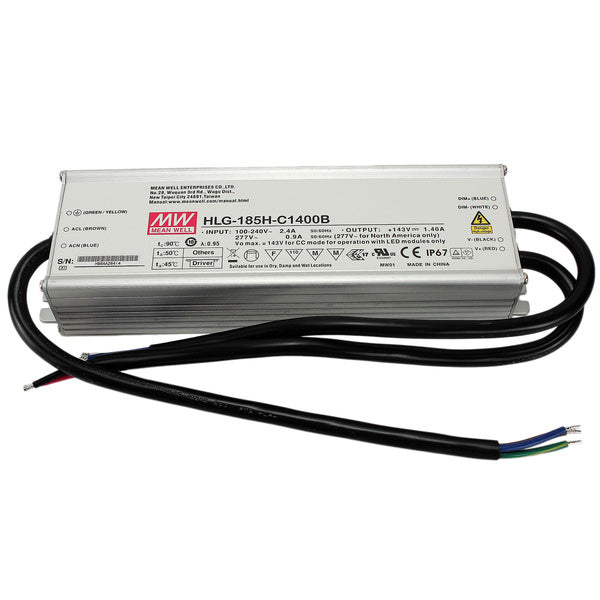 pro-emit Driver MeanWell HLG-185H-C1400B in LED technology