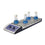 Labbox multi-position magnetic stirrer, with heating, LBX H04X10, 10 stirring positions
