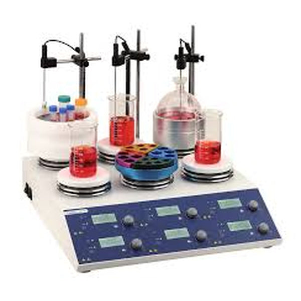 PHOENIX Instrument Heated 6-position magnetic stirrer RSM-03-6KH