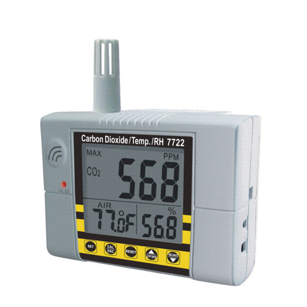 Labbox air quality measuring device, for wall mounting, 7722