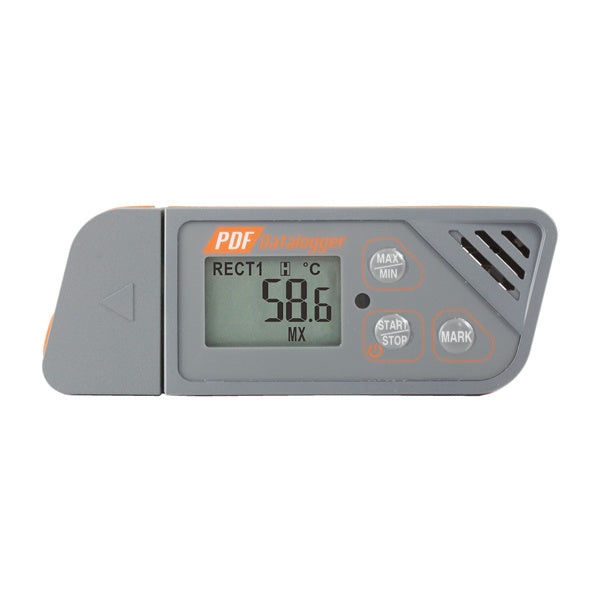 Labbox data logger for temperature recording