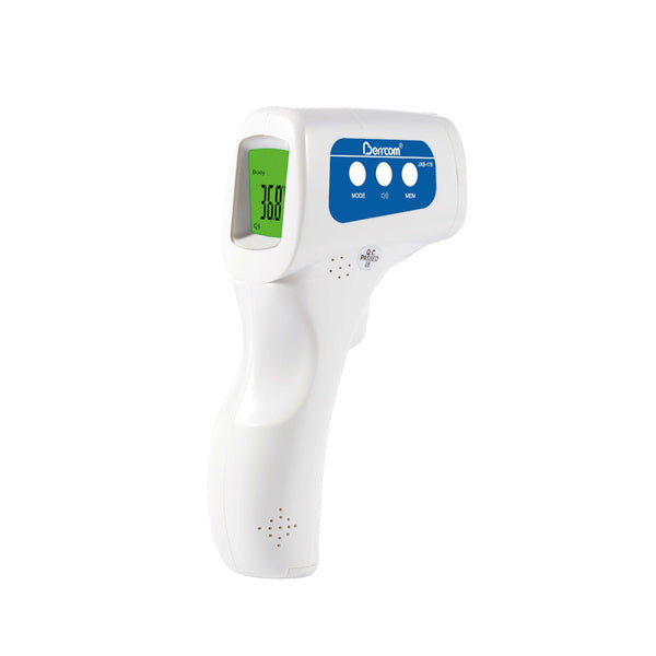 Labbox infrared laser thermometer, contactless, for body temperature, 32-43 ºC, Vor. ± 0.2 ºC