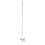 Labbox burette with straight stopcock made of PTFE and Schellbach strips, class A
