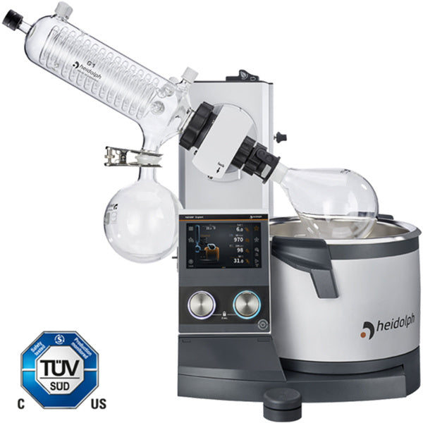 Heidolph Rotary Evaporator Hei-VAP Expert Control hand lift