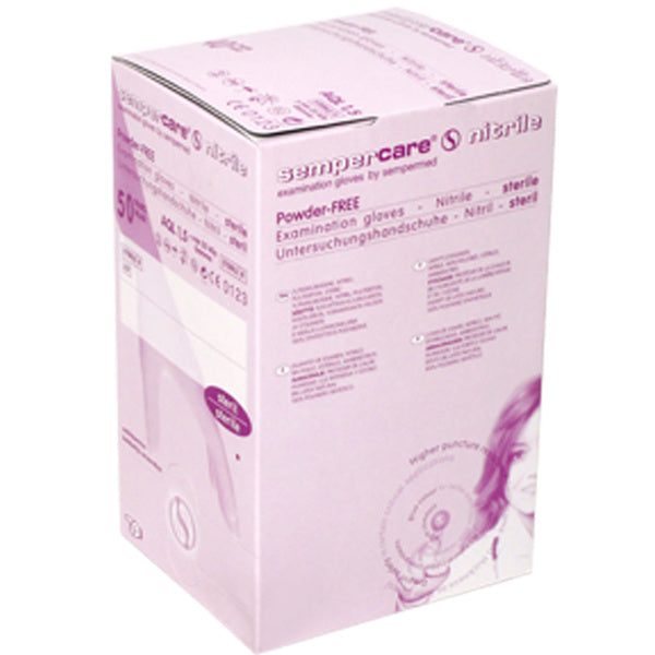 SEMPERCARE Nitrile powder-free, sterile examination gloves