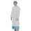 White Examination Gown with Long Sleeves & Elastic Cuffs x 50