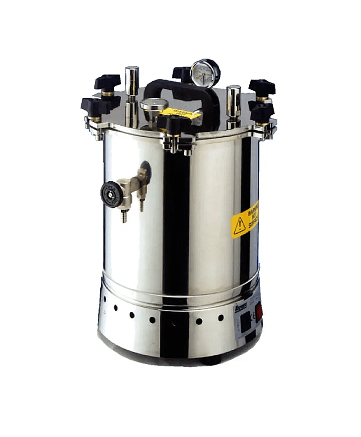 Rodwell Portaclave Portable Stainless Steel Autoclave, VARIO Automatic Control 15 L (Portaclave 15V)