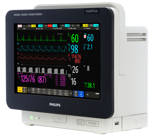 Philips IntelliVue MX450 Bedside Patient Monitor