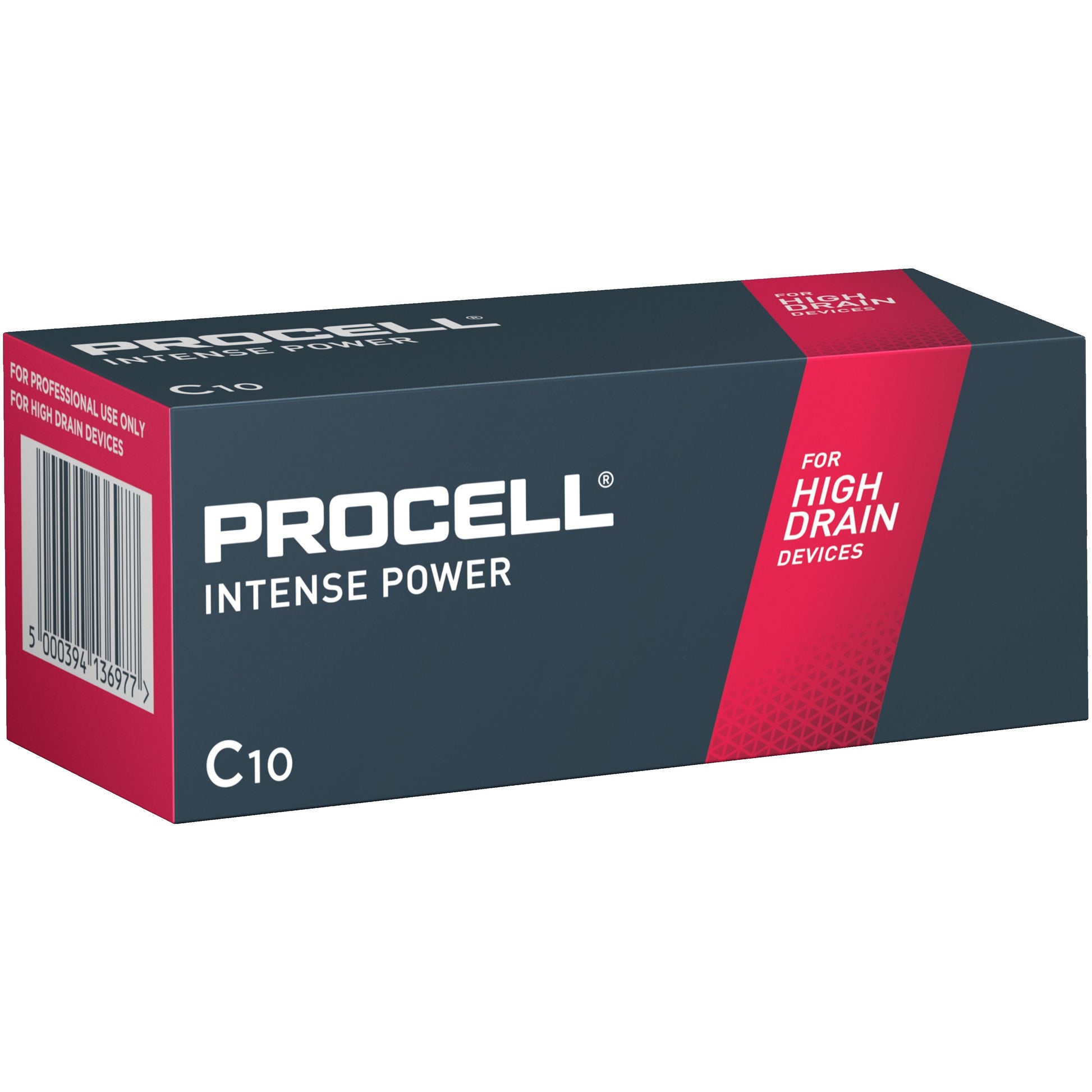 Procell Intense Batteries (C/LR14) - Box of 10 Cells