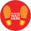 Please wait here – 400mm - Single