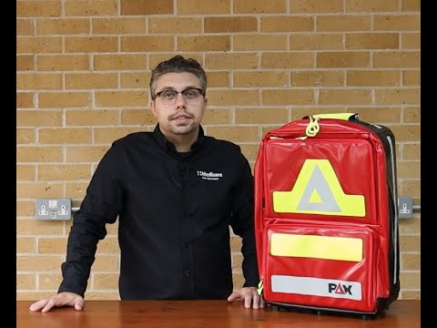 PAX Compact Emergency Rucksack (Berlin) - Red