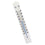 White Plastic Mini Room Thermometer