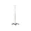 Heavy Duty Mobile Infusion Stand - 2 Hook - Spearmint