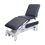 Stabil Klinical 3-Section Couch with Electric Backrest - White Frame and Navy Upholstery