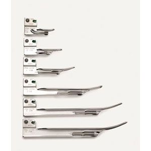 Miller 0 Fiber Optic Laryngoscope Blade