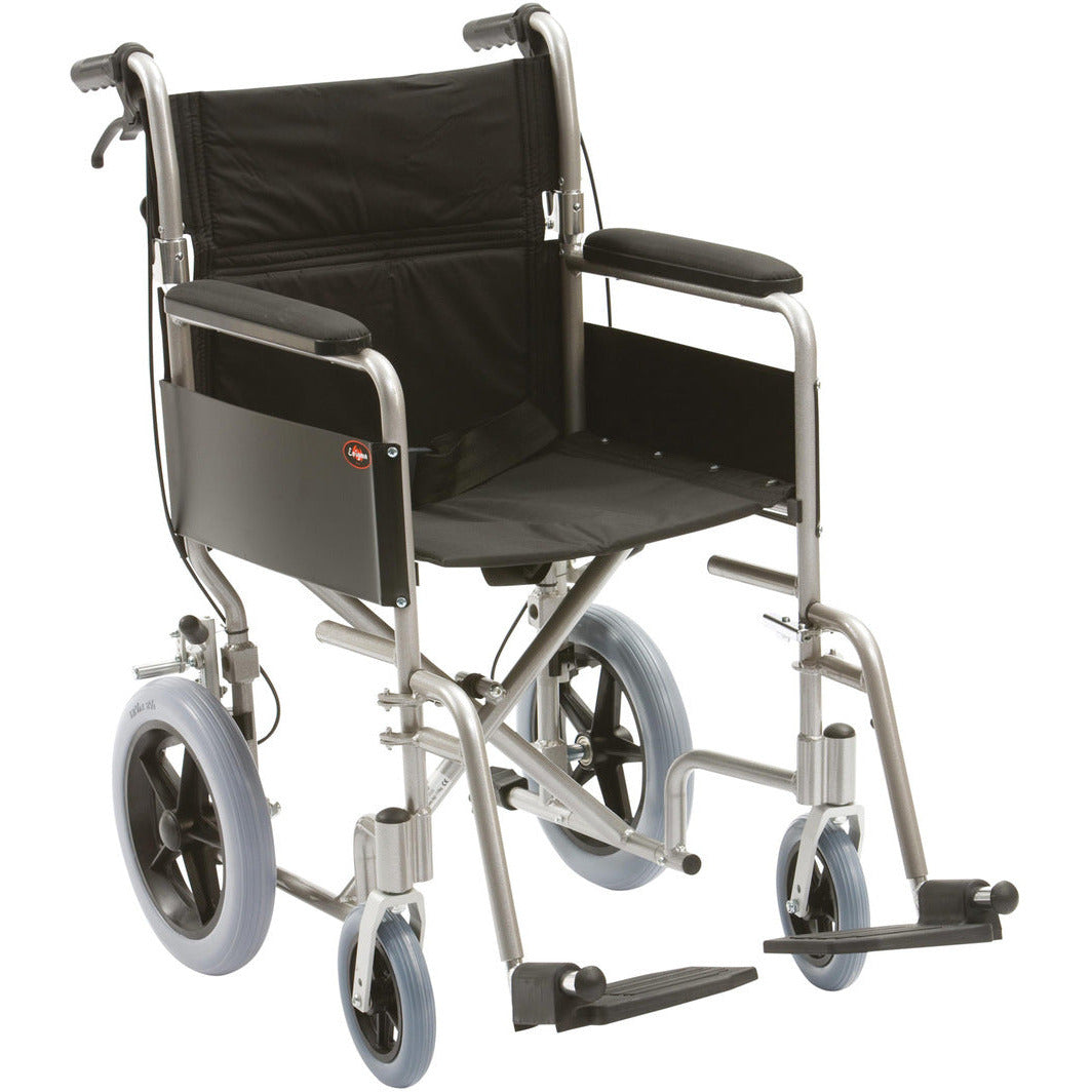 Lightweight Aluminium Wheelchair - Transit - Seat Width 18
