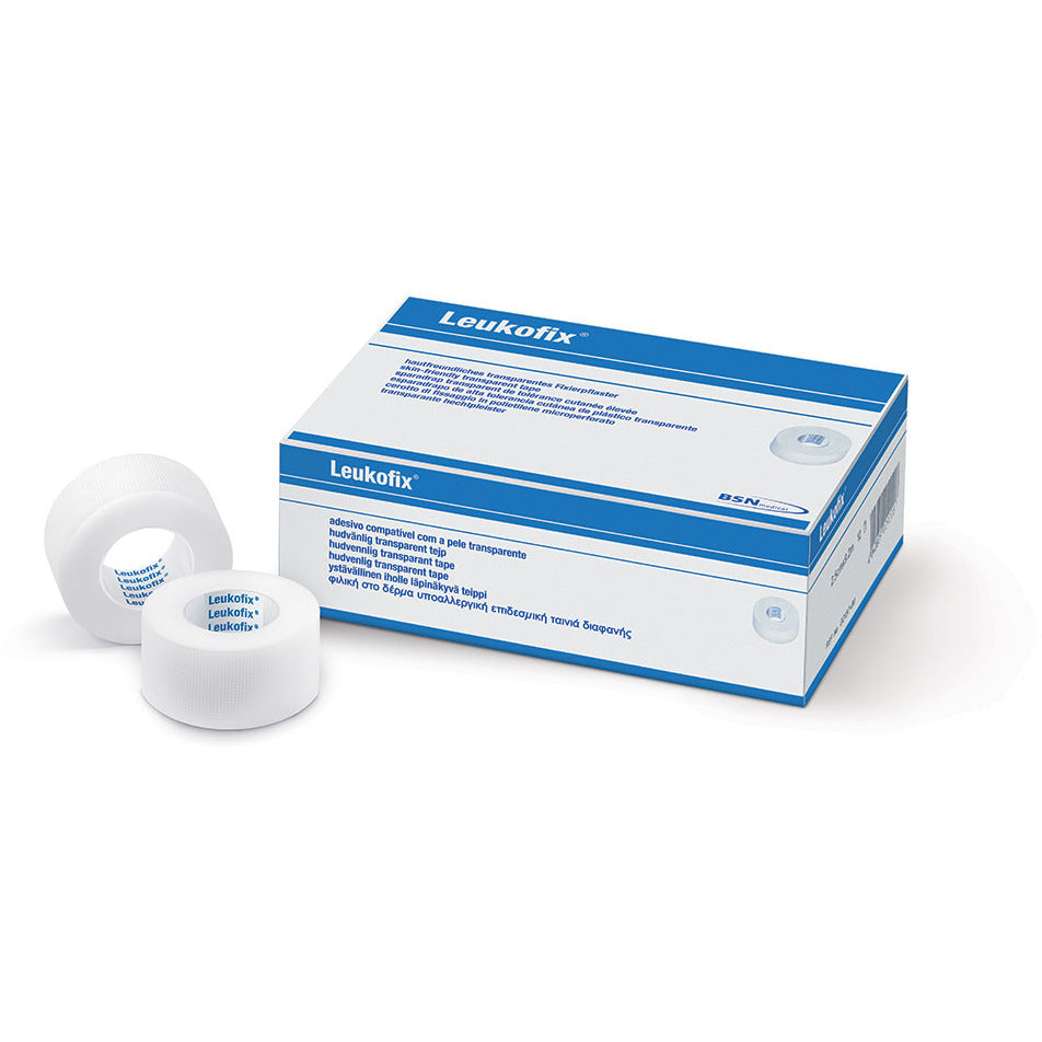 Leukofix® 2.5cm x 5m Transparent Adhesive Tape per Roll