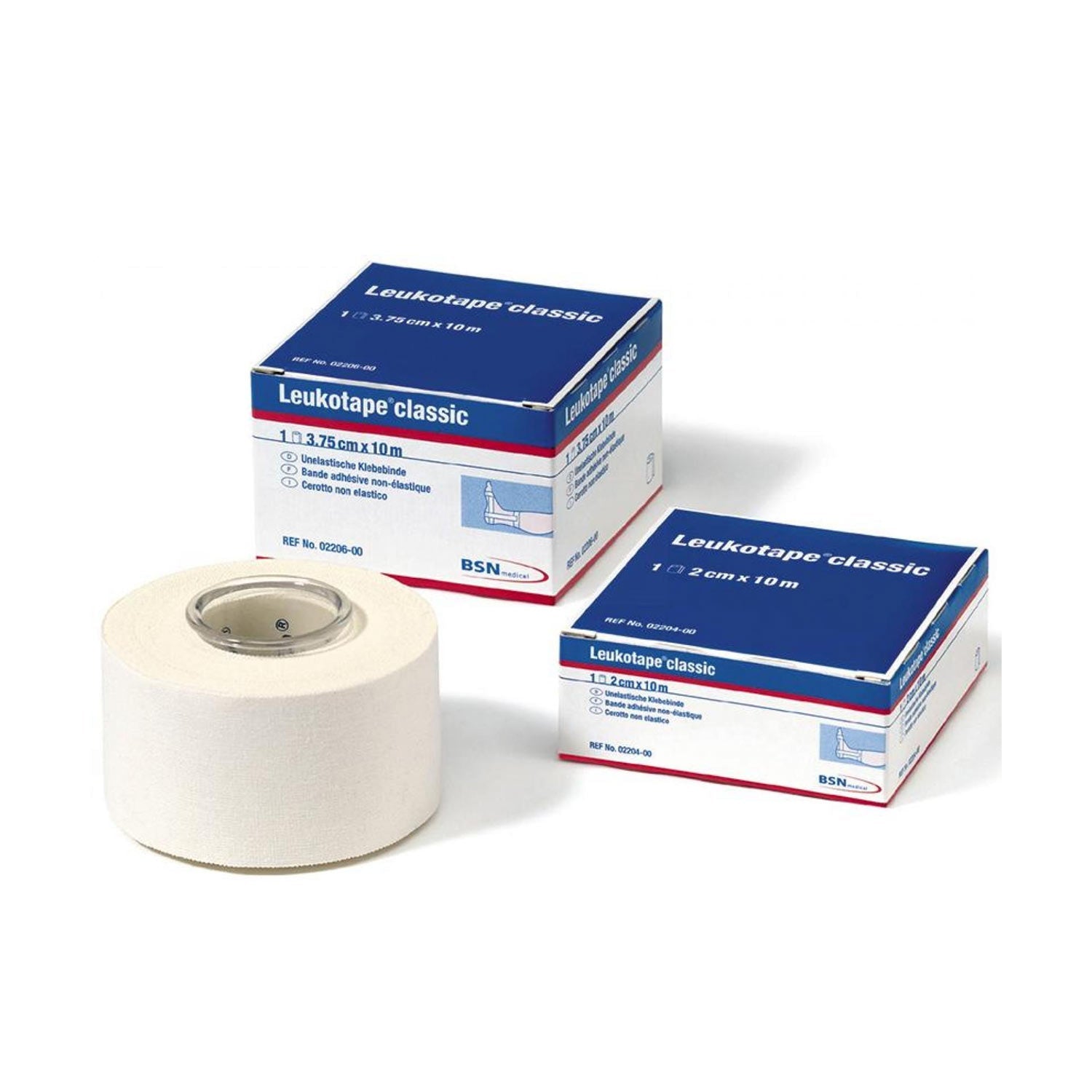 Leukotape® Classic 2cm x 10m Zinc Oxide Adhesive Tape Single Roll