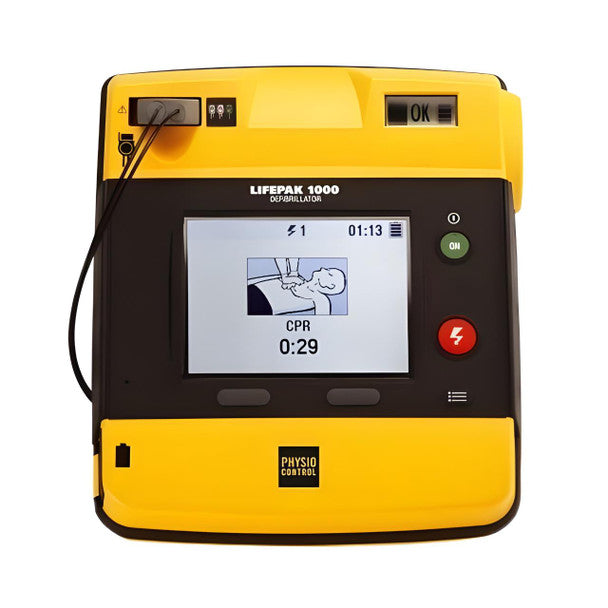 Physio-Control Lifepak 1000 semi-automatic AED with graphical display