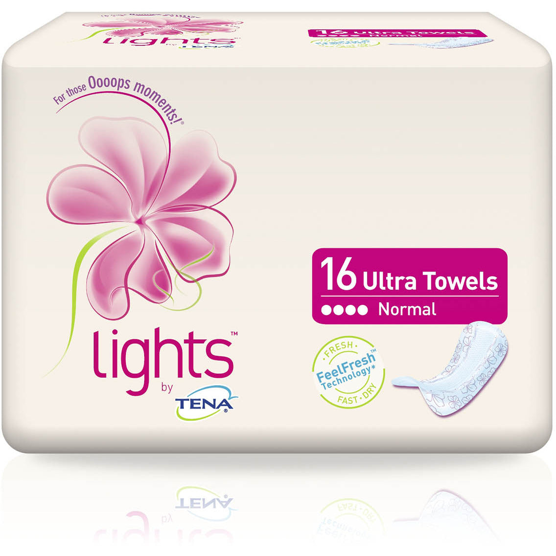Lights by Tena - Ultra Towel Normal - x 16