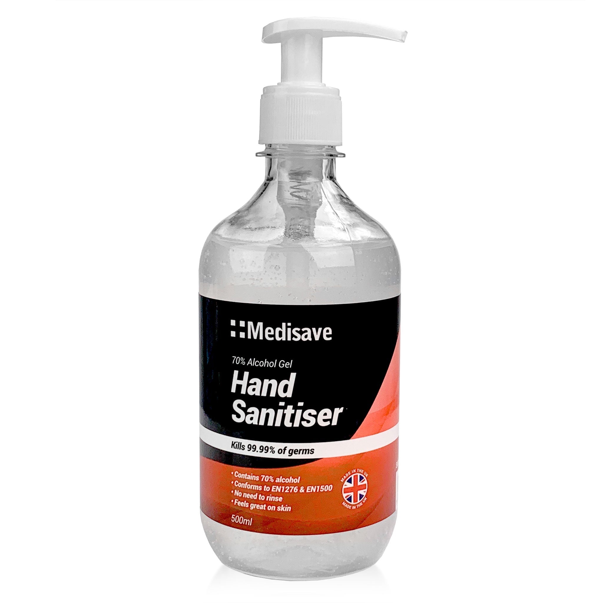 MediPro 70% Alcohol Hand Sanitiser 500ml With Pump