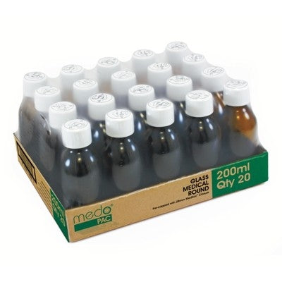 UNOPAC Capped Plastic Tablet Bottle - 35ml