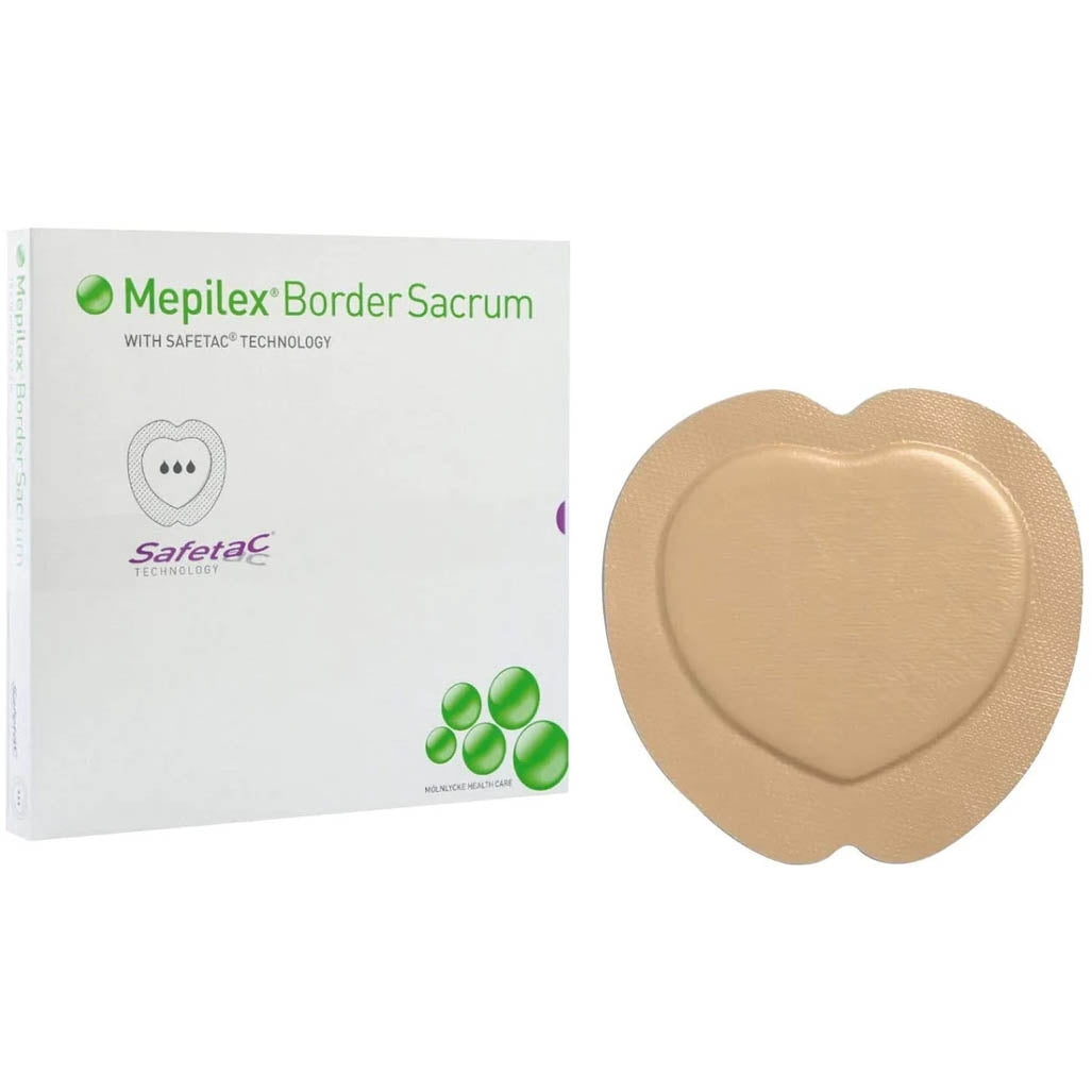 Mepilex Border Sacrum - 16cm x 20cm - Single
