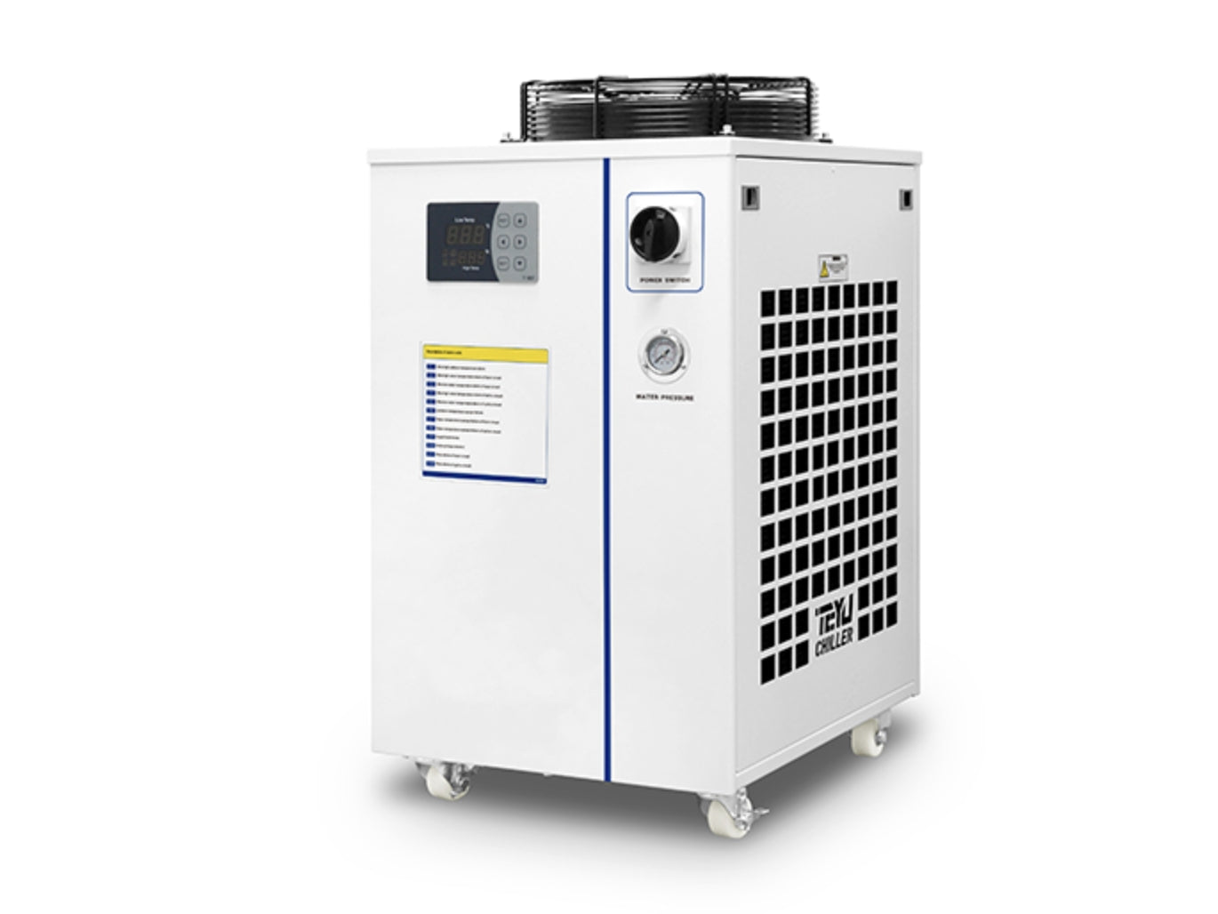 TEYU Air-Cooled Water Chiller for 2kW Fiber Laser Metal Cutter Welder