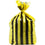 20L Small Tiger Stripe Polythene Offensive Waste Bags - 1 Roll of 50