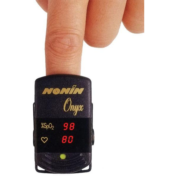 Nonin 9500 Onyx Finger Pulse Oximeter with Soft Case