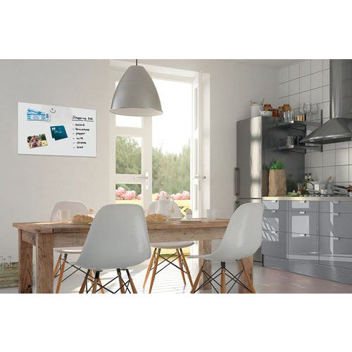 Magnetic Glass Board 600x400x9mm - Super White