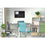 Magnetic Glass Board 900x600x9mm - Black