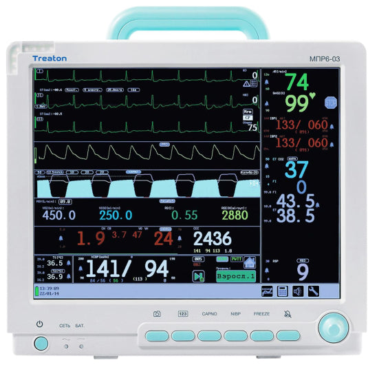 Triton MPR 6-03 Intensive Care Patient Monitor