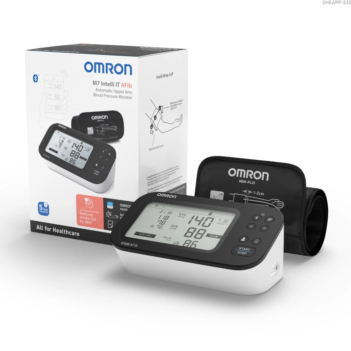 M7 Intelli IT AFib Blood Pressure Monitor - Upper Arm