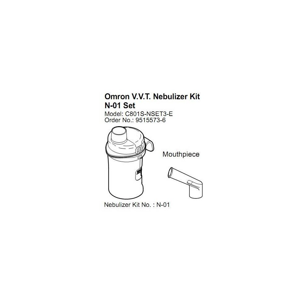 Omron VVT Nebuliser Kit Set N-01 9515573-6