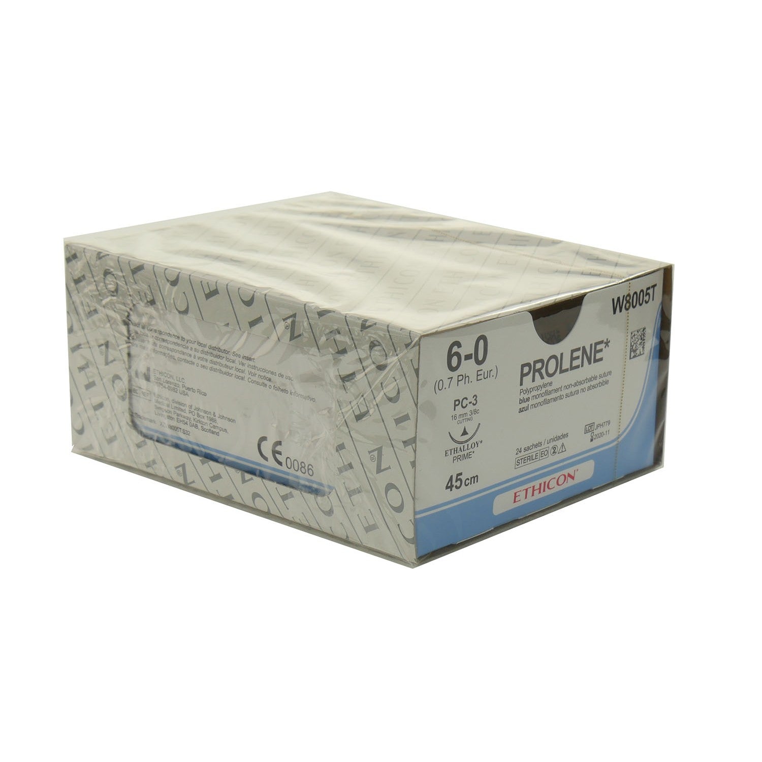Prolene Blu 75cm M2 - single