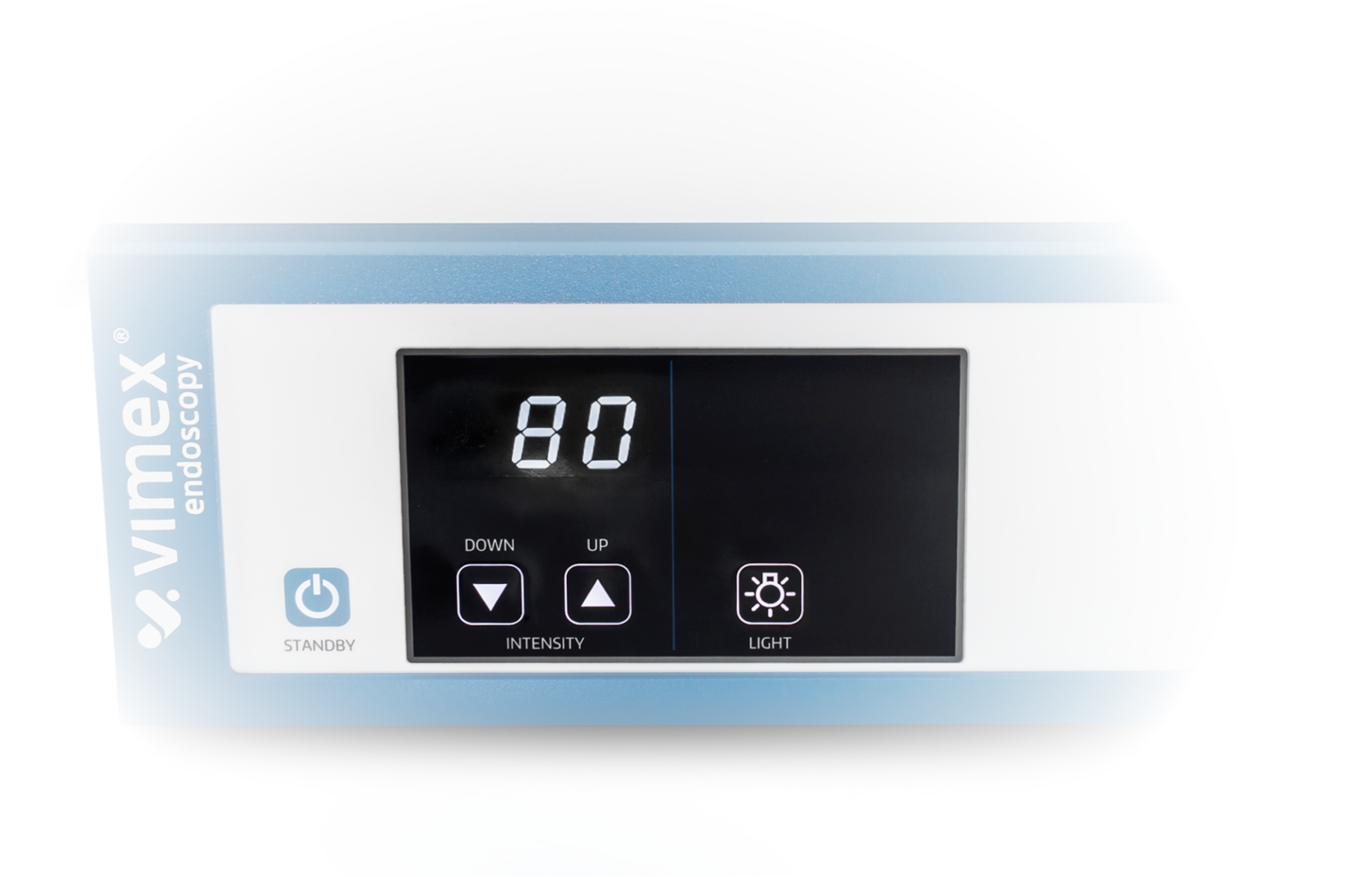 LV-400LED front-panel light-intensity controls