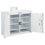 Bristol Maid Double Door Pharmacy Cabinet - 300 x 900 x 1000