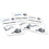 Cleanline Telephone Wipes (pack of 100) - CLEARANCE
