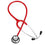 Riester Duplex 2.0 Baby Stethoscope - Stainless Steel - Red