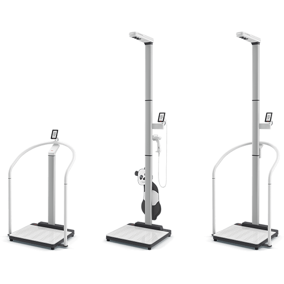 Ultrasound height measure for seca Scale-Up Line