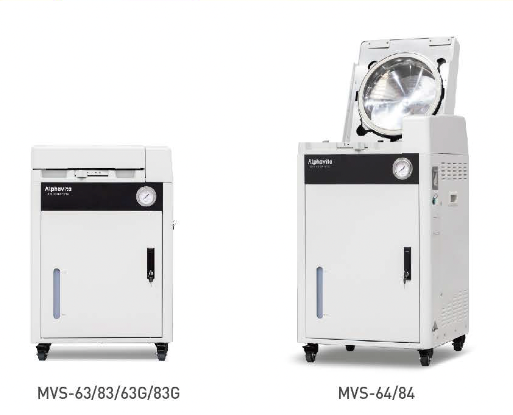 Alphavita MVS-83 Vertical Autoclave, 75 L