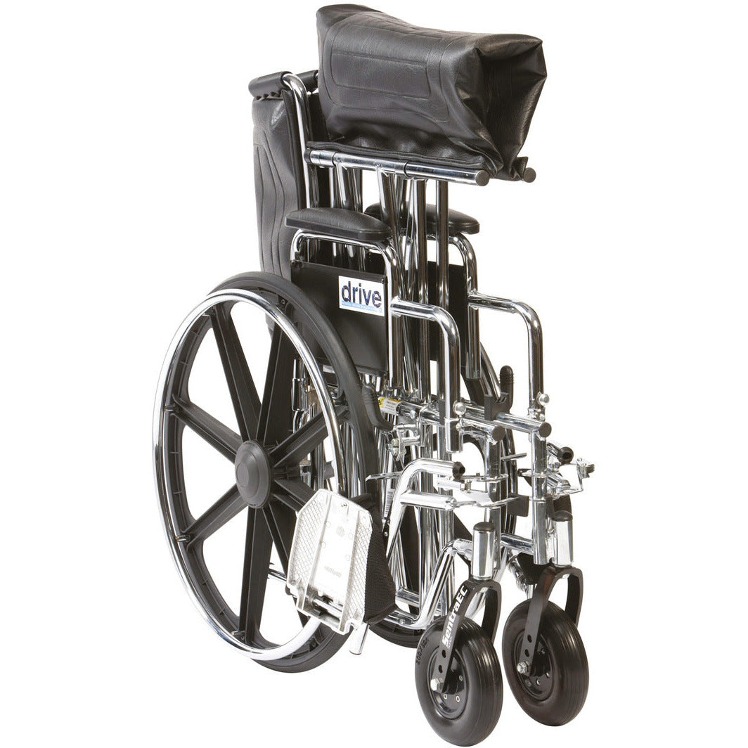 Sentra Wheelchair With Drum Brakes - Seat Width 24"