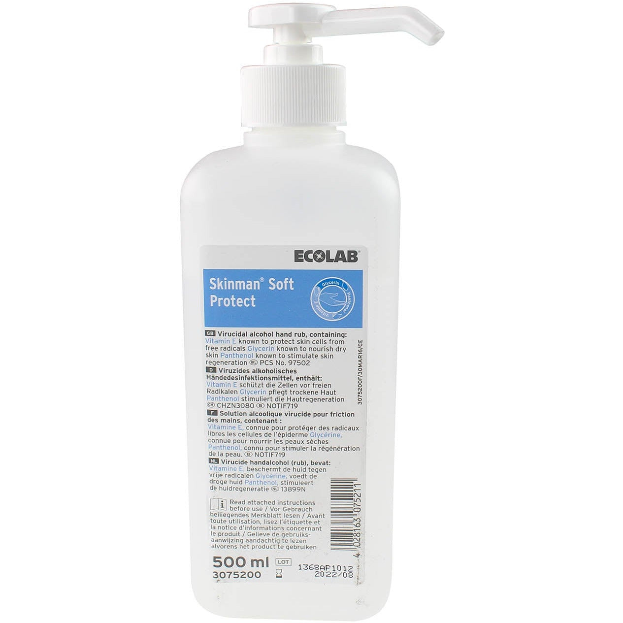 Skinman Soft Protect Pump 500ml - Single