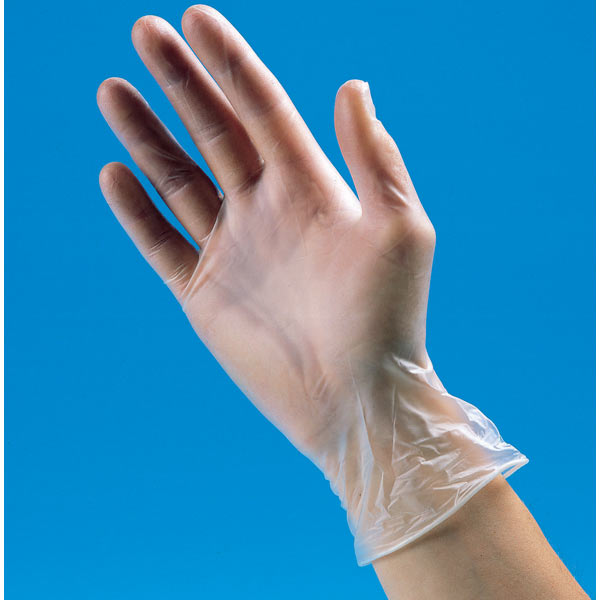 Koolpak Powder Free Vinyl Gloves - Large - Box of 100