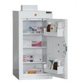 Sunflower Medicine Cabinet, 3 Shelves/2 Door Trays, one door