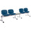 Sunflower Venus Visitor 5 Seat Module, 4 Plastic Seats & 1 Table