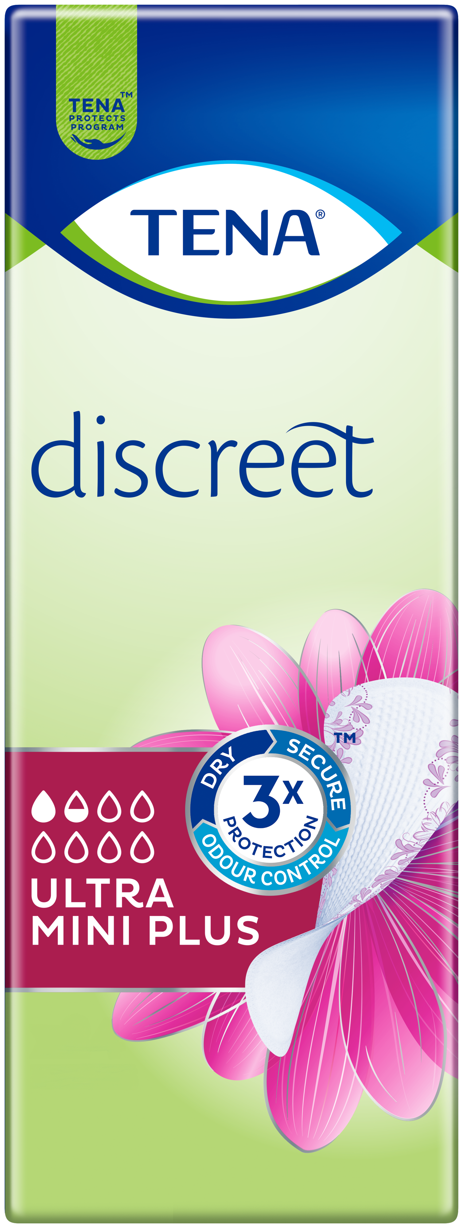 TENA Discreet Ultra Mini Plus - Pack of 24