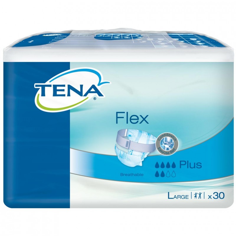 Tena Flex Plus Large - 30 Pack