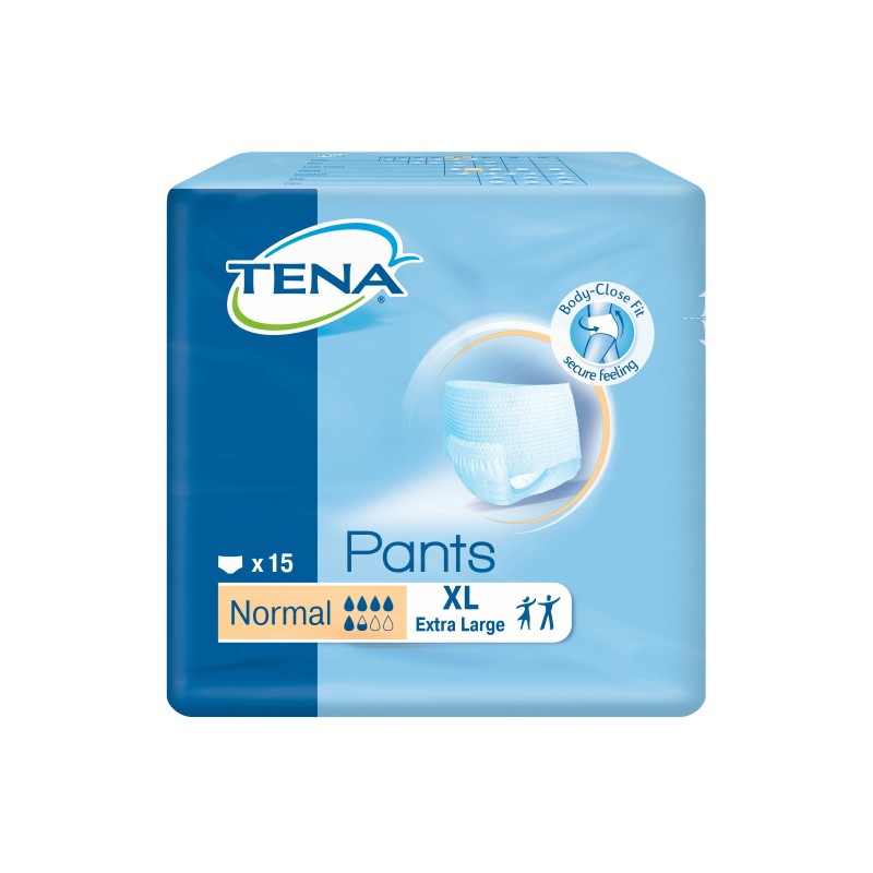 Tena Pants Normal X - Lrg - 15 Pack